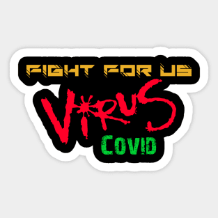 Virus Corona Sticker